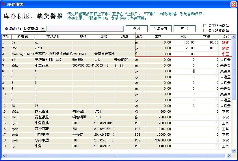 商品管理功能